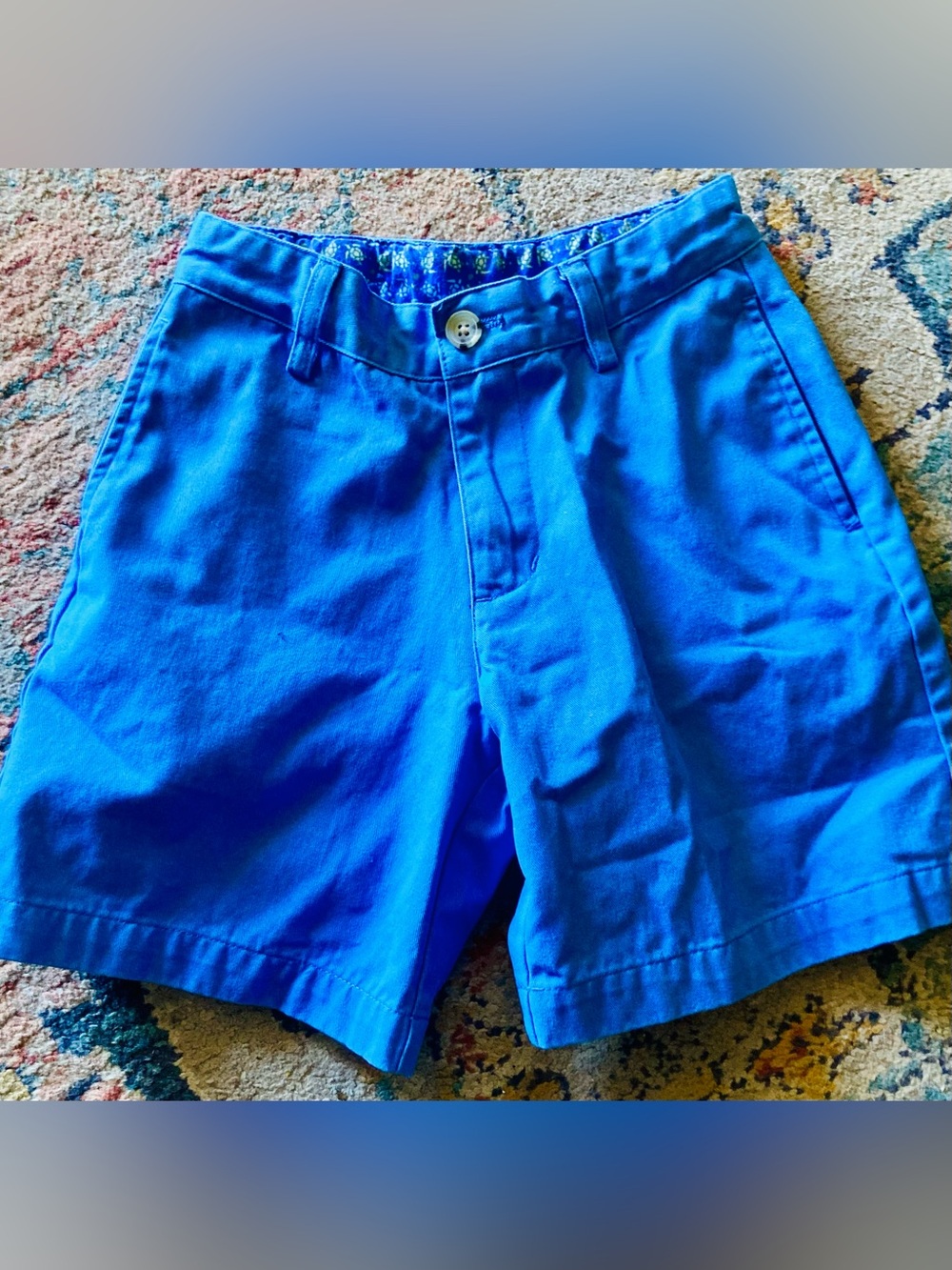 J. Bailey Boys Shorts Bleecker Chino Size 5 Blue
